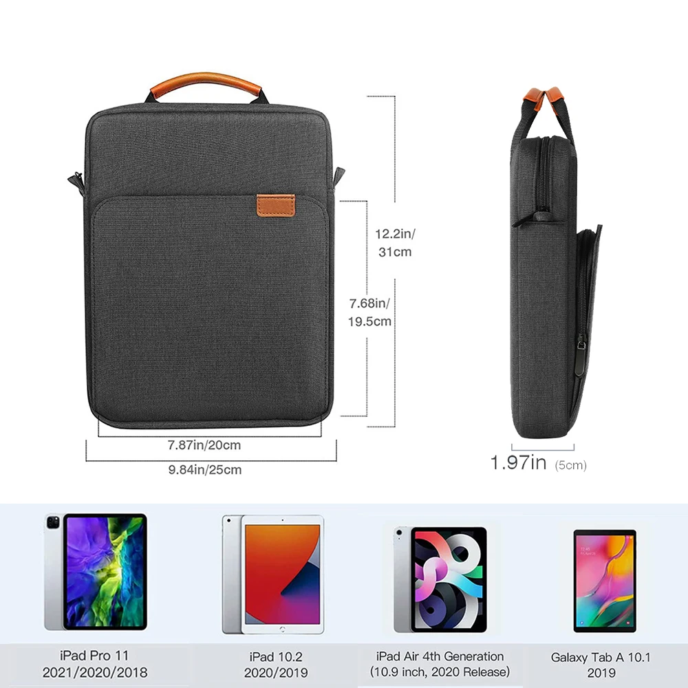 Tablet Bag Case iPad Case Tablet Case For Samsung Galaxy Lite Galaxy iPad Pro 11 12.9 iPad Mini Air 9.7 9-11Inch Macbook Air m1 Makeup Bag