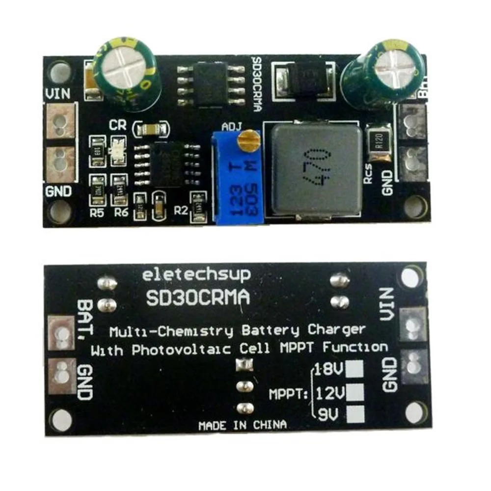 Controller Mppt 1A 3.2V 3.7V 3.8V 7.4V 11.1V 14.8V Inverter Li-Ion Modulo caricabatteria al litio Accessori di alimentazione
