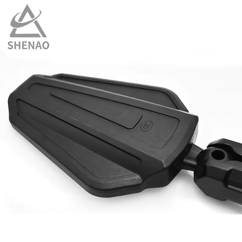 Universal Motorcycle Mirror Foldable and Adjustable Viewing Angle Rearview Side Reflector