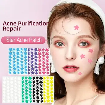 280/1120/1680pcs Multi-Color Star Acne Patches, Facial Acne Patches, Concealer Acne Patches, Ultra-Thin Pimples Patches SkinCare 1
