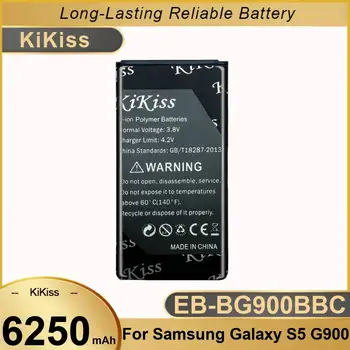 Batteria per cellulare EB-BG900BBC 6250mAh per Samsung Galaxy S5 G900 G900S G900I G900F G900H i9600 G870 G870A