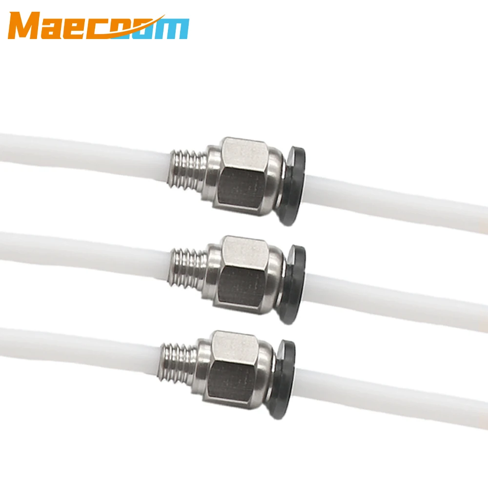 Maecoom 5M 10M PTFE 튜브 파이프 V5 V6 용 J 헤드 핫 엔드 보우 덴 압출기 3D 프린터 부품 1.75mm 3mm 필라멘트 ID 2mm 3mm 4mm 튜브