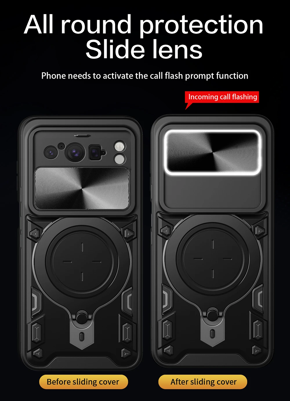 Support magnétique pour Google Pixel 8 5G, coque de protection pour objectif de caméra, fenêtre Push, Pixel8 Pro_voghion.com