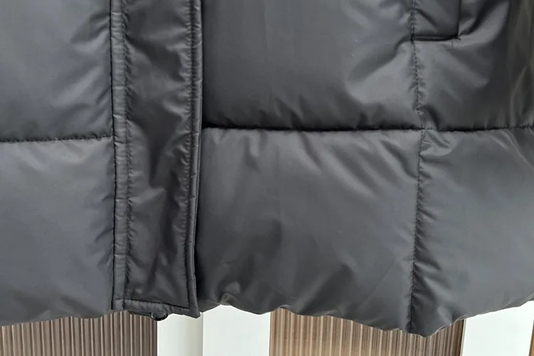 XXXXXL Fashion Plus Size Women's Parkas Winter New Simple Ribbon Hooded Padded Jacket Thicken mid-length Warm Coats 6882