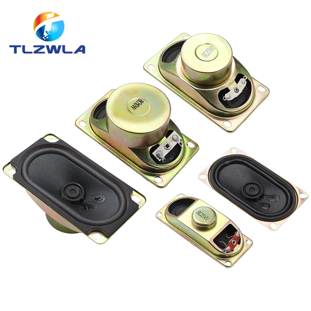 1PCS 4R 8R 5W / 10W LCD Monitor/TV Speaker Horn 4 8 ohms 5/10 Watt 30*70*17MM 50*90*37MM 30*70*17MM 41*71*24MM Horn Loud Speaker