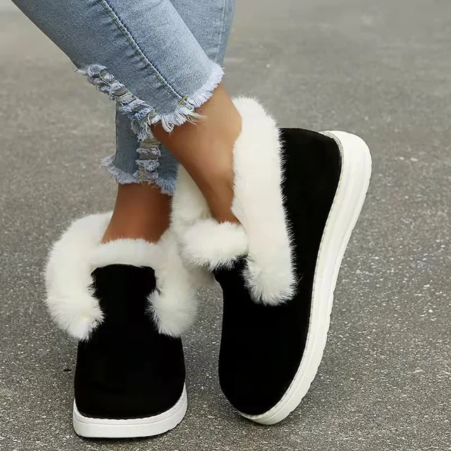 2022 New Women Boots Thickening Plus Velvet Winter Fashion Warm Short Boots Cotton Shoes Women'S Snow Boots Winter Boots 4