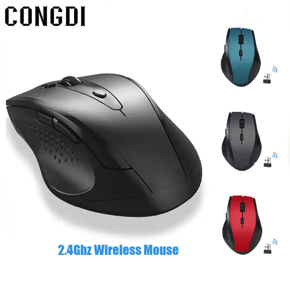 2.4Ghz Wireless Gaming Mouse With USB Receiver DPI Adjustable.