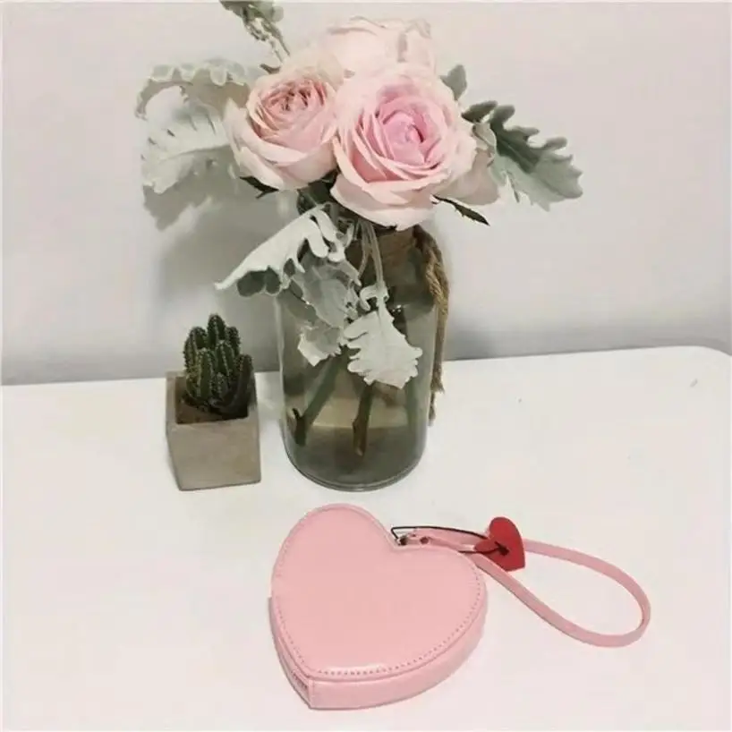 1 Pcs Korean Girl's Gift Love Bag Xiaoqing Newbie Carrying Bag Cute Peach Heart Student's Coin Purse Small Bag Trendy Bag