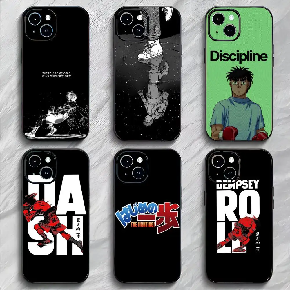 Anime Fighting Spirit Phone Case – Trendy and Lightweight Soft Packaging