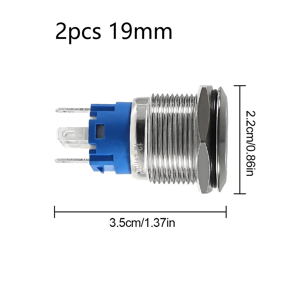 2pcs 19mm