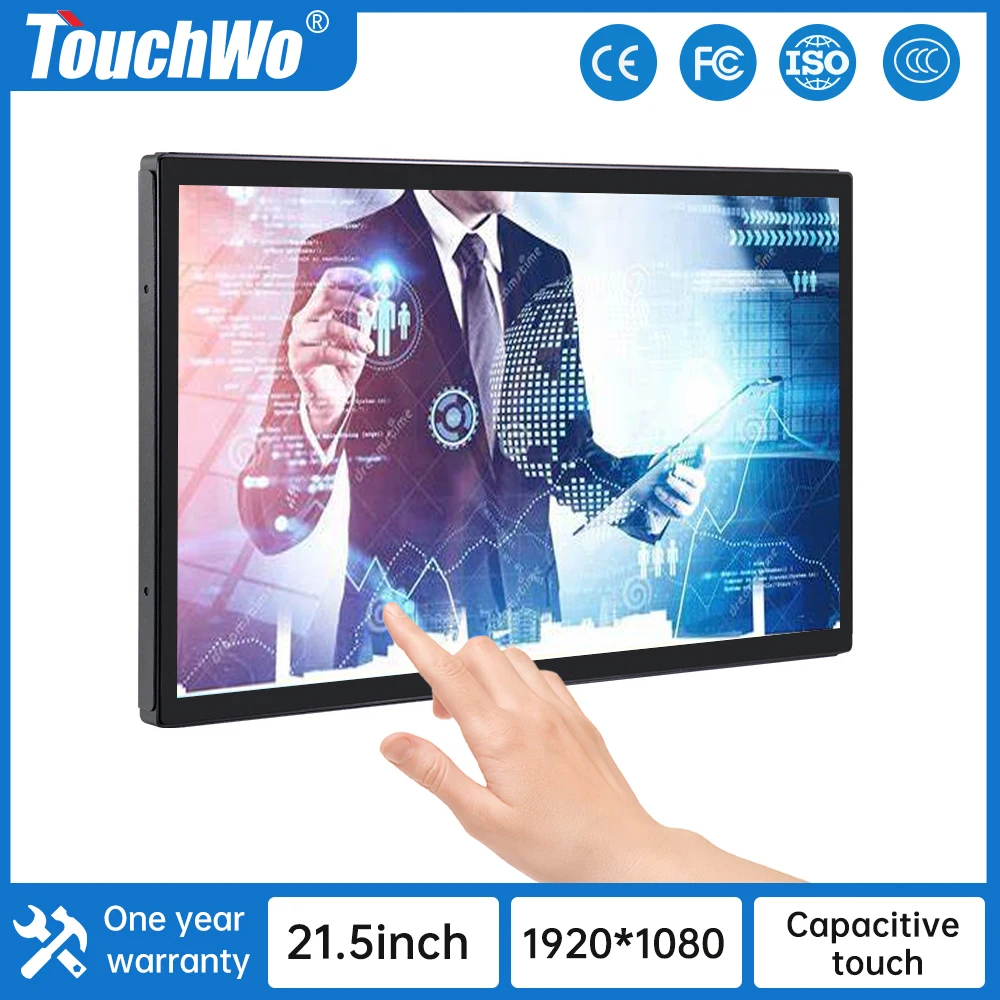 TouchWo19201080215InchIndustrialEmbeddedTouchScreenOpenFrame