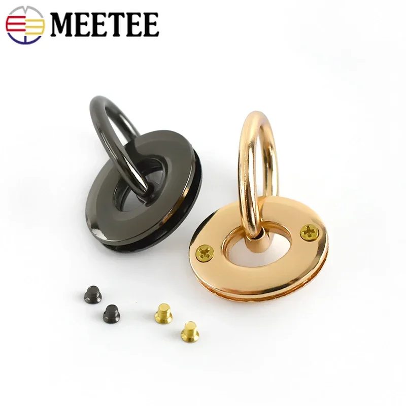 20 Anelli A D In Metallo 45mm – Fibbie Non Saldate Per Borse, Cinture E Progetti Fai Da Te