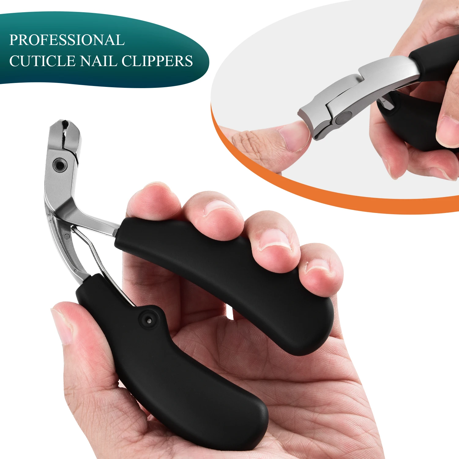 1pcs Modern Stainless Steel Fingernail Clippers with Concave Blade Heavy-Duty Nail Clipper with Curved Design Large Opening nail clipper,nail clippers