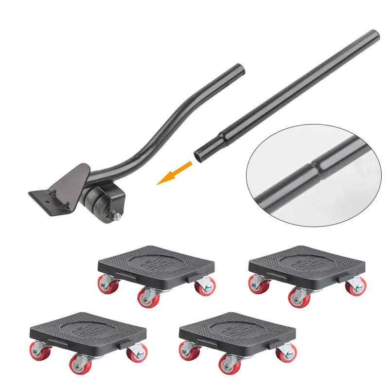 Furniture Mover Dolly 4 Wheels Furniture Lifter Set 360° Rotation Wheels  Furniture Movers 800 Lbs for Refrigerator Sofa Cabinet - AliExpress