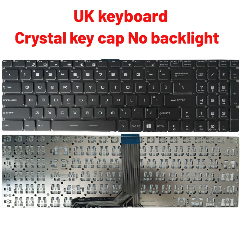 Russian/US/Spanish laptop keyboard For MSI GP62 GP62MVR MS-16J9 MS-16J5 MS-16J6 MS-16JB MS-16J3 MS-1781 MS-1782 MS-1783 MS-1785