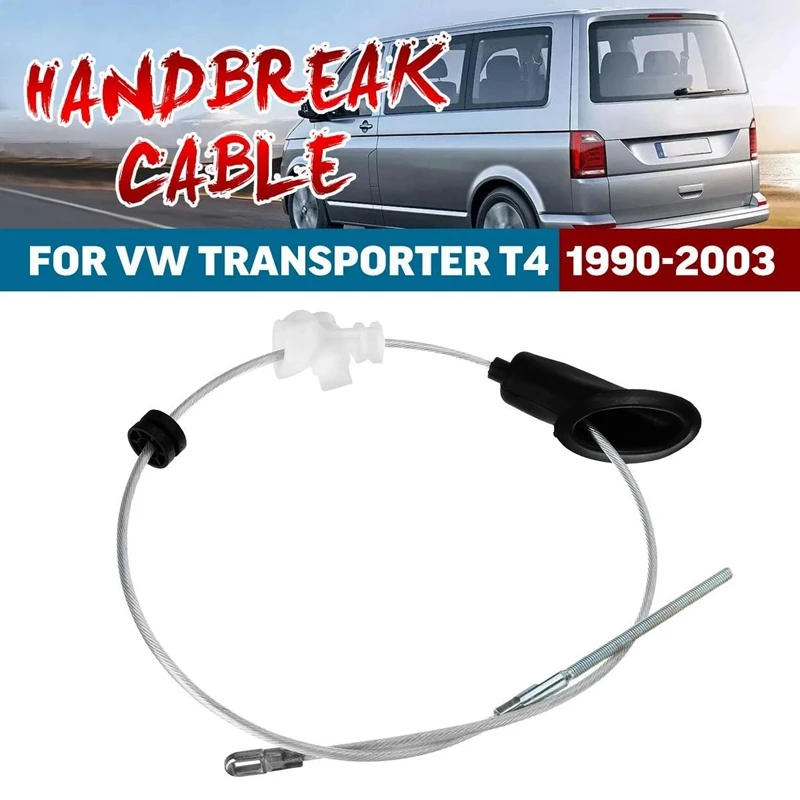 

Front Hand Break Cable With Roller & Seal 701711476A For Transporter T4 1990-2003