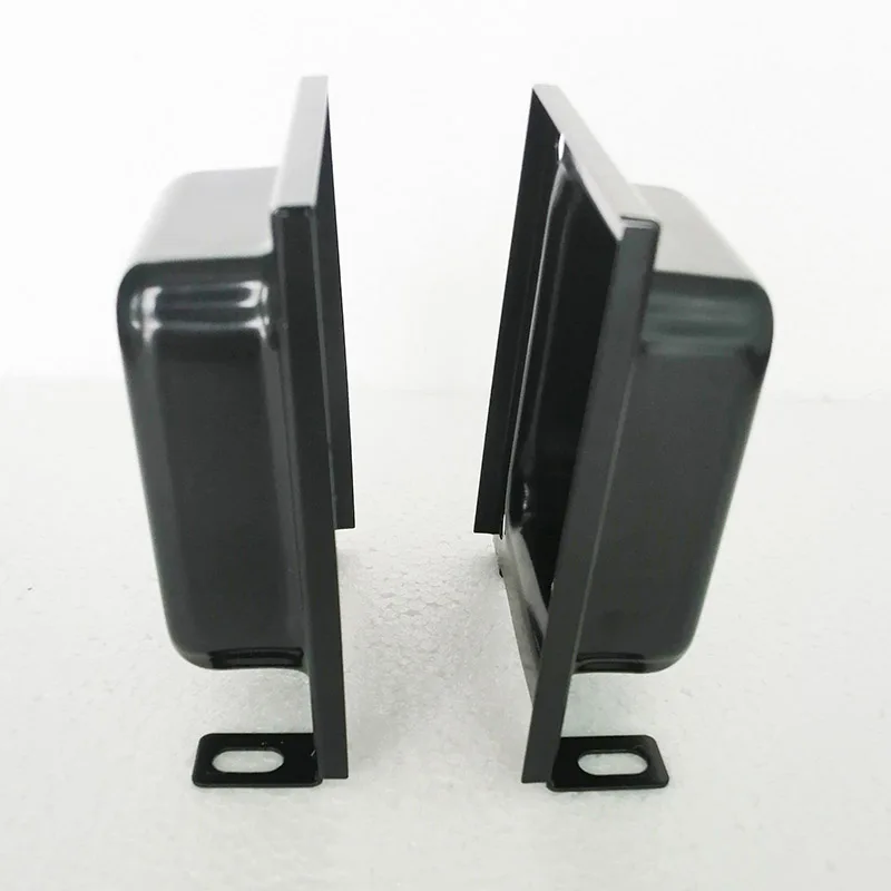 2PCS Transformer Cover EI76/86/96/105/114/133 End Bells Screening Can Sealing Shrouds Metal Protective Shield