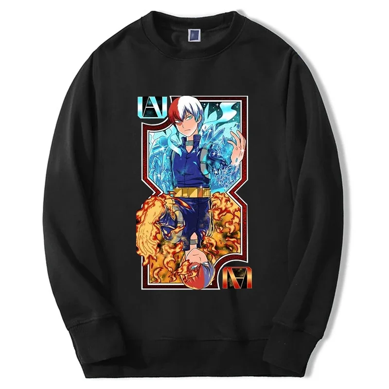 

My Hero Academia Hoodie For Men/women Anime Bakugou Graphic Sweatshirt New Casual Fleece Clothes Harajuku Anime Streetwear