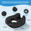Office Seat Cushion for Hemorrhoids-Long Hours Comfort Breathable Hollow Design Beautiful Butt Lumbar & Tailbone Support Toilet 3
