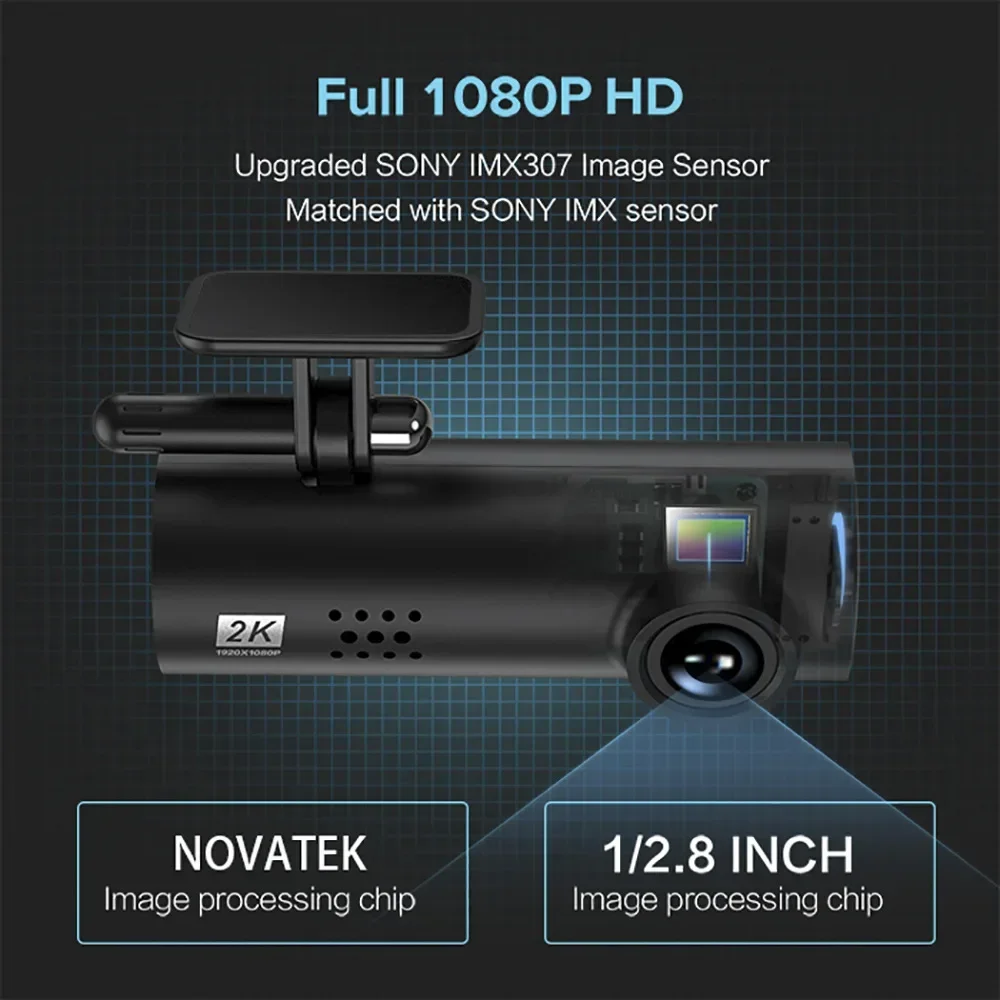 ڵ  ķ ī޶,  DVR  , ߰ ð, 24 ð   , ǽð  G-  ķ, 2K, 2190x1080P