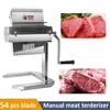 Manual Meat Tenderizer Machine 16CM Width Stainless Steel Manual Steak Pork Tender Meat Tenderizer Needle Machine 1