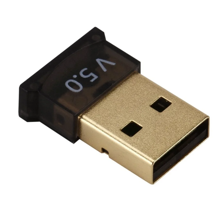 USB Bluetooth5.0 Adapter Transmitter Receiver CSR 5.0 Audio Bluetooth Adapter Wireless USB Desktop Notebook