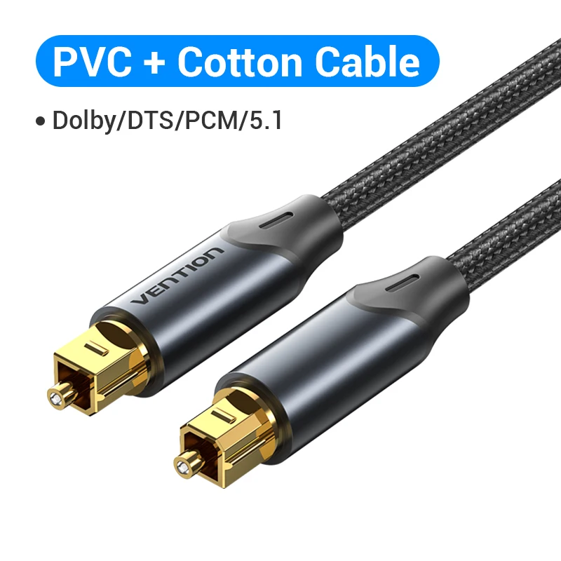 Vention Premium Digital Optical Audio Fiber Cable