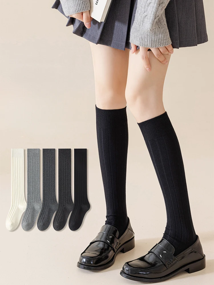 Women's Knee High Socks Fashion Socks High Athletic Sports Cosplay for Teen Girl Women Autumn Winter