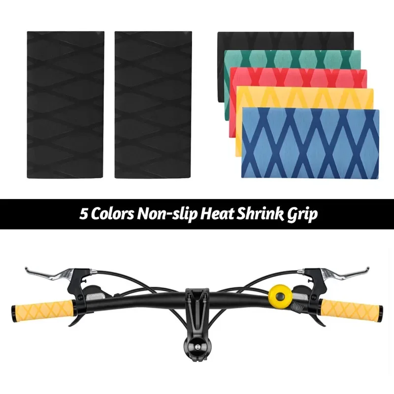 Motorcycle Non Slip Heat Shrink Rubber Grip Handlebar