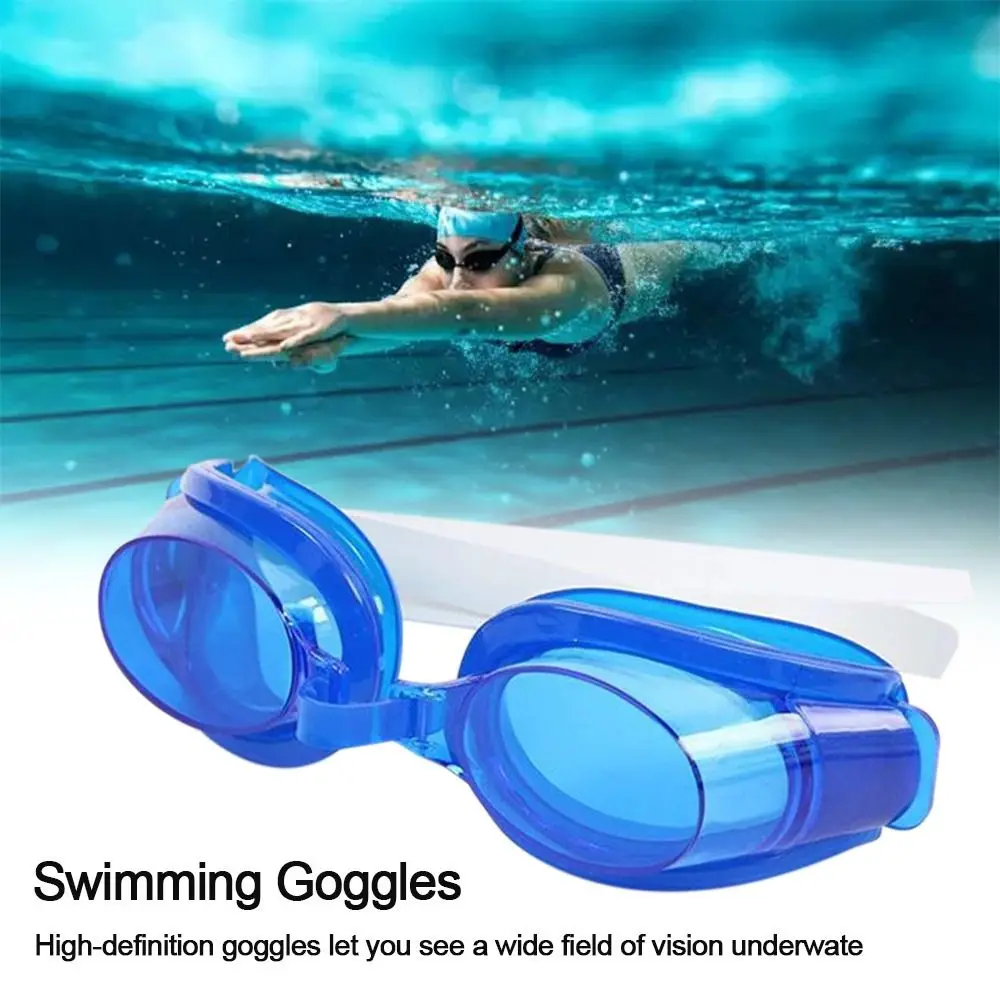 Anti Fog Swimming Goggles UV Glasses Adjustable Earbuds Nose Clip Quick Release Clasp Men Women Swimming Eyewear Sports Supply 6
