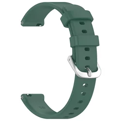 Silicone Soft Watchband Bracelet - Premium Strap - Garmin Lily 2 (Dark green)