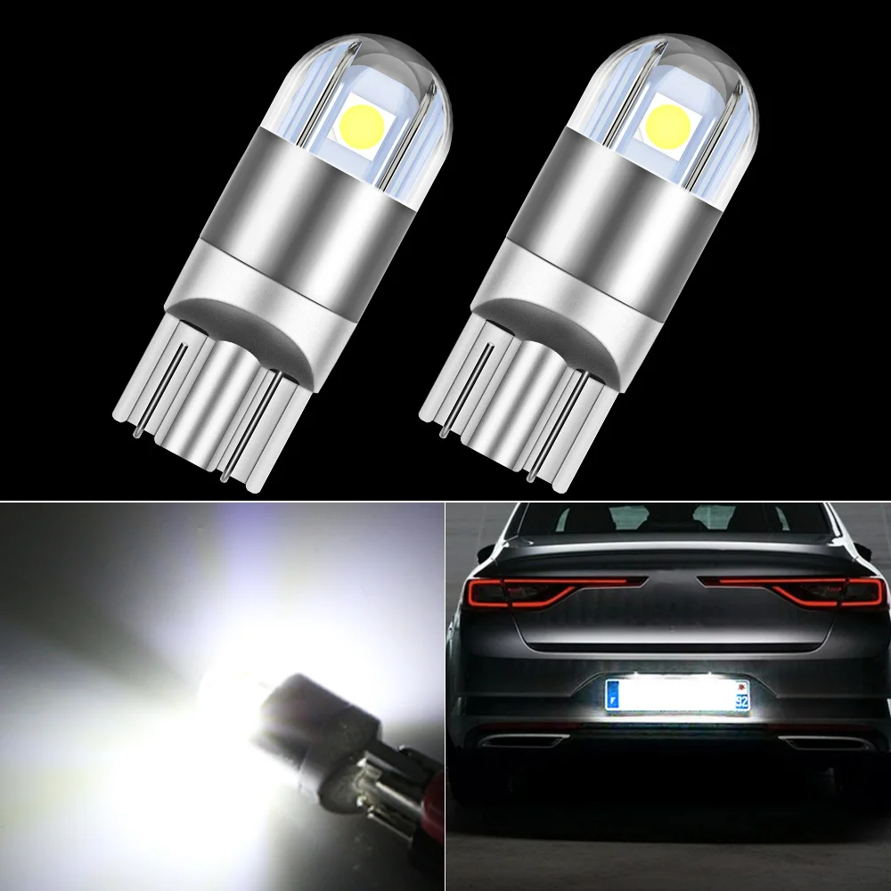Lampadina Targa Led 2 Pezzi W5W T10 Canbus Per Renault Espace 5 Fluence Koleos 1 Megane 3 4 Twingo 2 Logan Laguna Duster