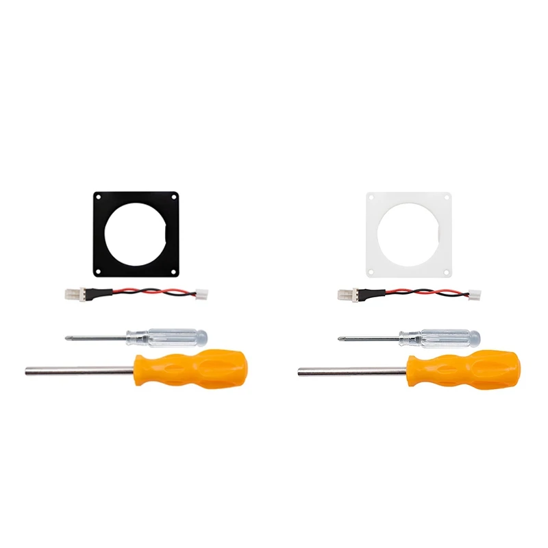 Staffa Ventola Mod Per Nintendo Gamecube 40Mm Nocura Fan Kit Di Montaggio Telaio Stampato In 3D Per Console Di Gioco Ngc Gamecube