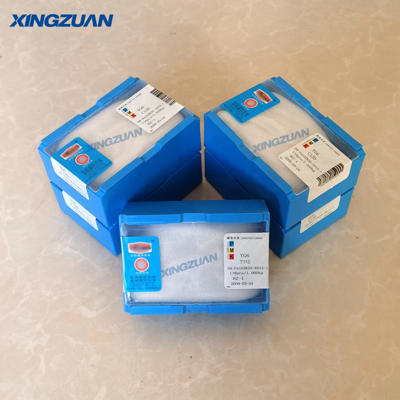 1 Chilo/Scatola Yg6 Yg8 T105 T107 T110 Mata Pahat Widia Bubut Widia Betel Tip Pisau Pahat Widia Mata Bor Sumur Punta In Metallo Duro