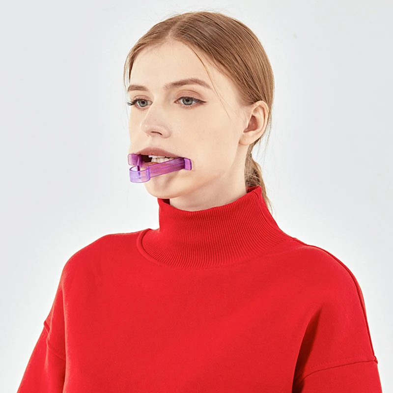 Anti Wrinkle Face Fitness Bite Exerciser Jaw Chewer Trainer Lip Plumper Face Lift Skin Firming V Shape Double Chin Exerciser facial beauty instrument
