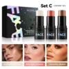 Magic Blush Stick Cheek Lip Tinted Moistured Blush Stick Silky Brighten Blush Cream Blusher Cosmetics Tubes Matte Contour 4