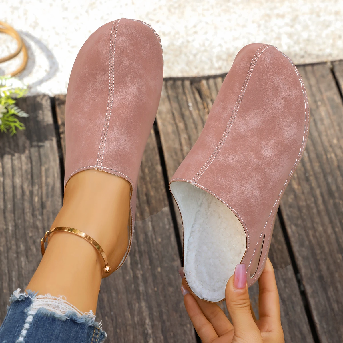 Retro Aushöhlen Dicken Absätzen Sandalen Frauen Sommer Leichte High Heels Hausschuhe Frau Plus Größe Outdoor Plattform Sandalen 43 – Detail 32
