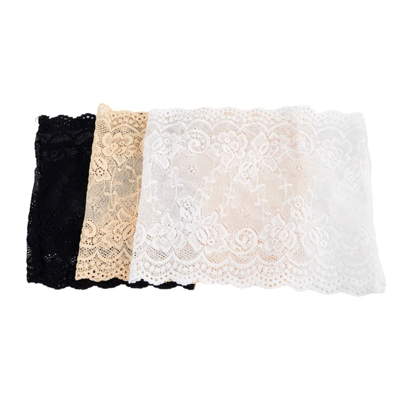 Thigh Bands 1Pair Summer Inner Thigh Anti Chafing Elastic Non Slip Women Lace Anti Friction Fashion Leg Warmers