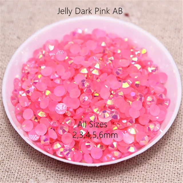 Resin Rhinestones Champagne AB 2mm-6mm Round Flatback Non Hotfix For Nails  Art Decoration DIY Craft Wedding Dress - AliExpress