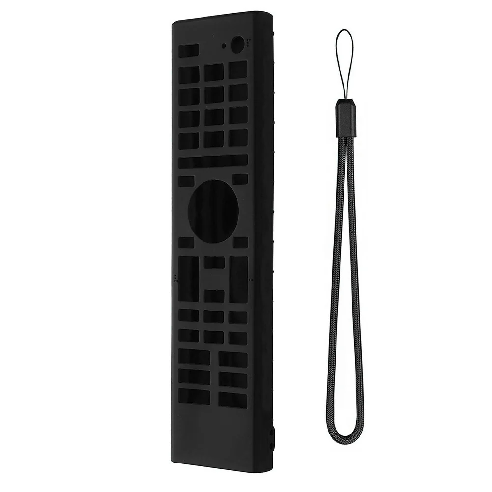Remote Control Cover Protector Silicone Protective Sleeve with Lanyard Shockproof for Hisense ERF3A80 ERF3B80H ERF3C80H ERFTG80H