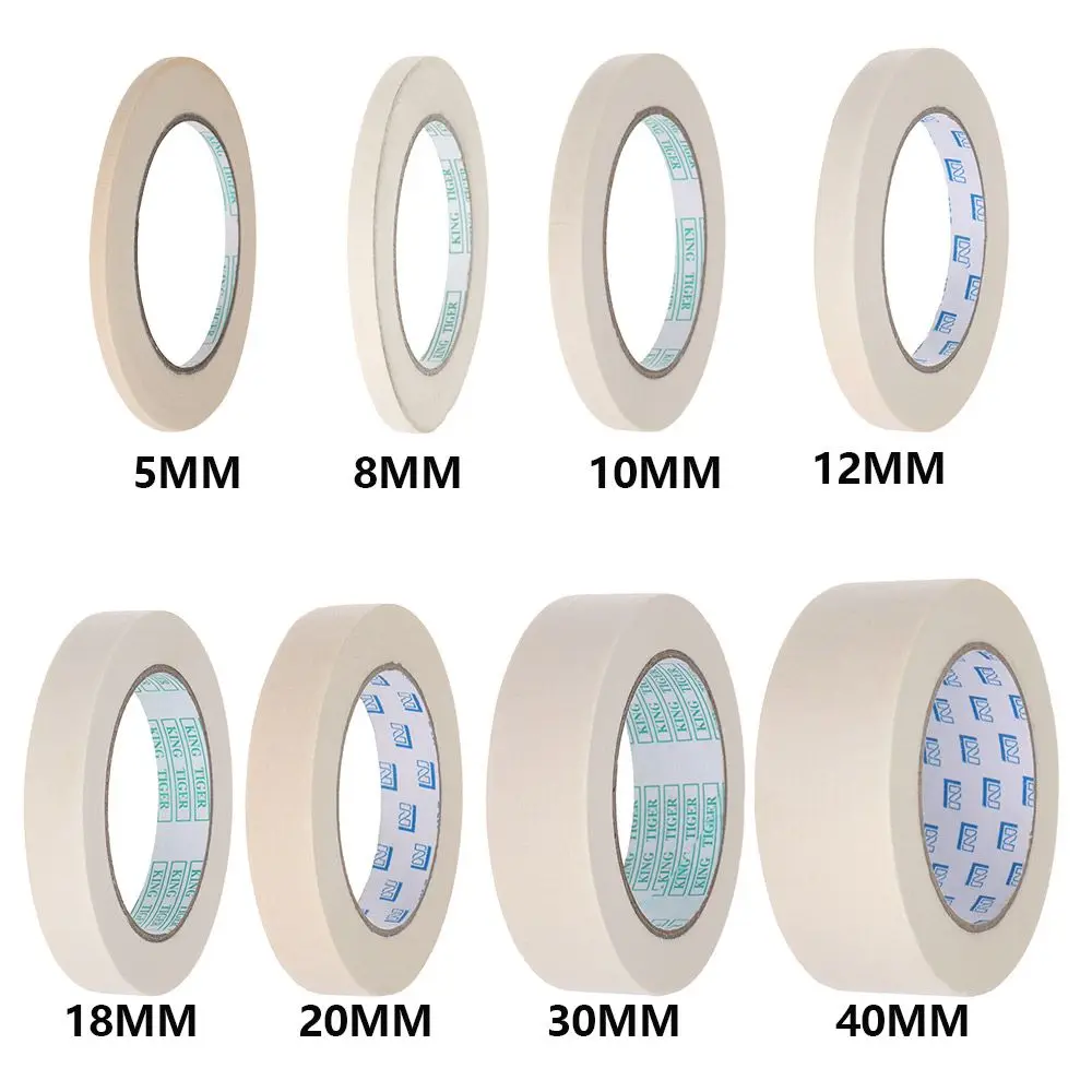 50M/Roll Writable Painting Paper Multi-function Masking Tape Anti-dirty Tape Adhesive Car Sticker Painter Decor Decor Craft 6