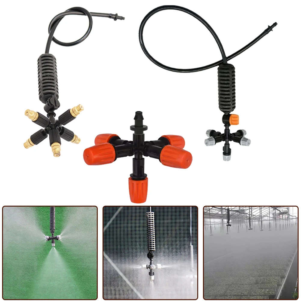 

Atomizing Nozzle Set 7.5 X 7.5 X 4.5 Cm Adjustable Water Sprinkler Garden Watering System Automatic Irrigation Equipment