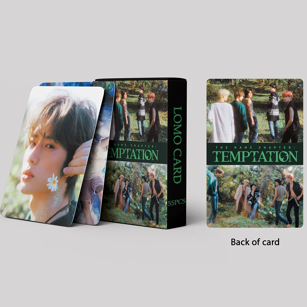 55pcs Kpop TXT New Album Thursday's Child LOMO Card Photocards Freeze Photo Card Korean Fashion Boys Poster Picture Fans Gifts