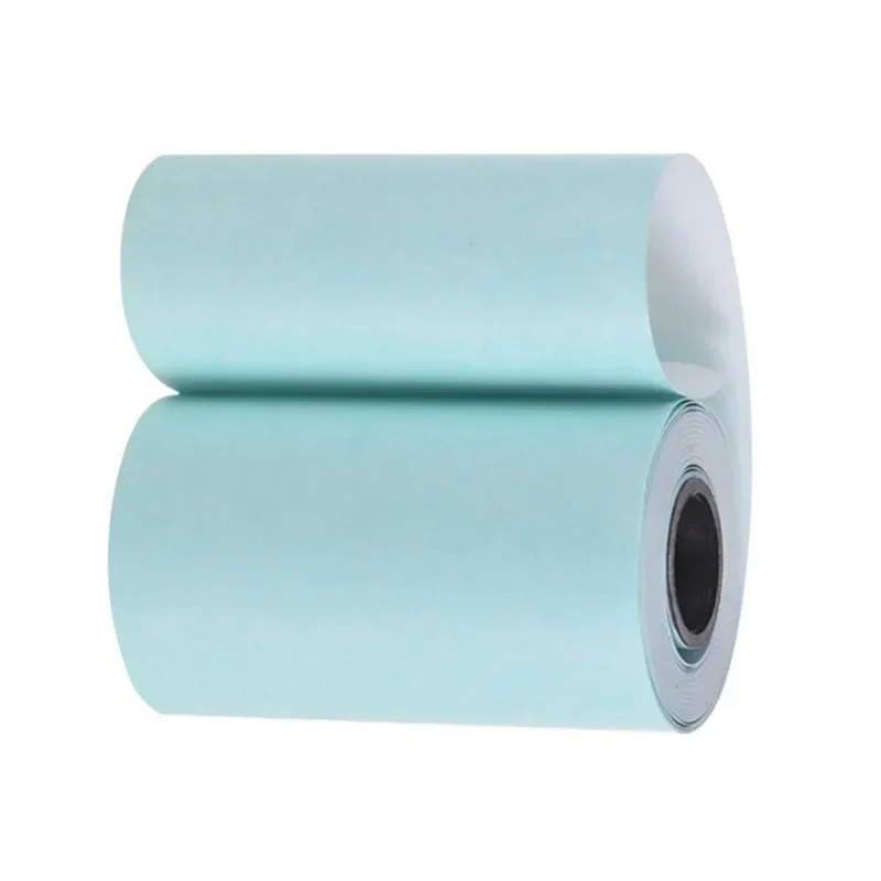Printable Sticker Paper Direct Thermal Paper White Self-adhesive 57*30mm for PeriPage A6 PAPERANG P1/P2 Mini Photo Printer