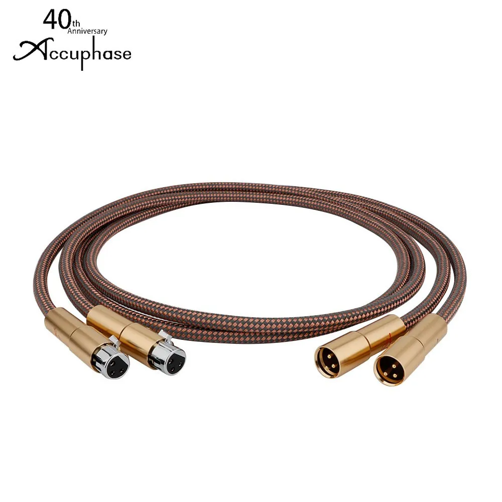 

Кабель Hifi XLR Accuphase 40-й высокой чистоты из меди 2XLR «штырь-гнездо» для соединения с микрофоном
