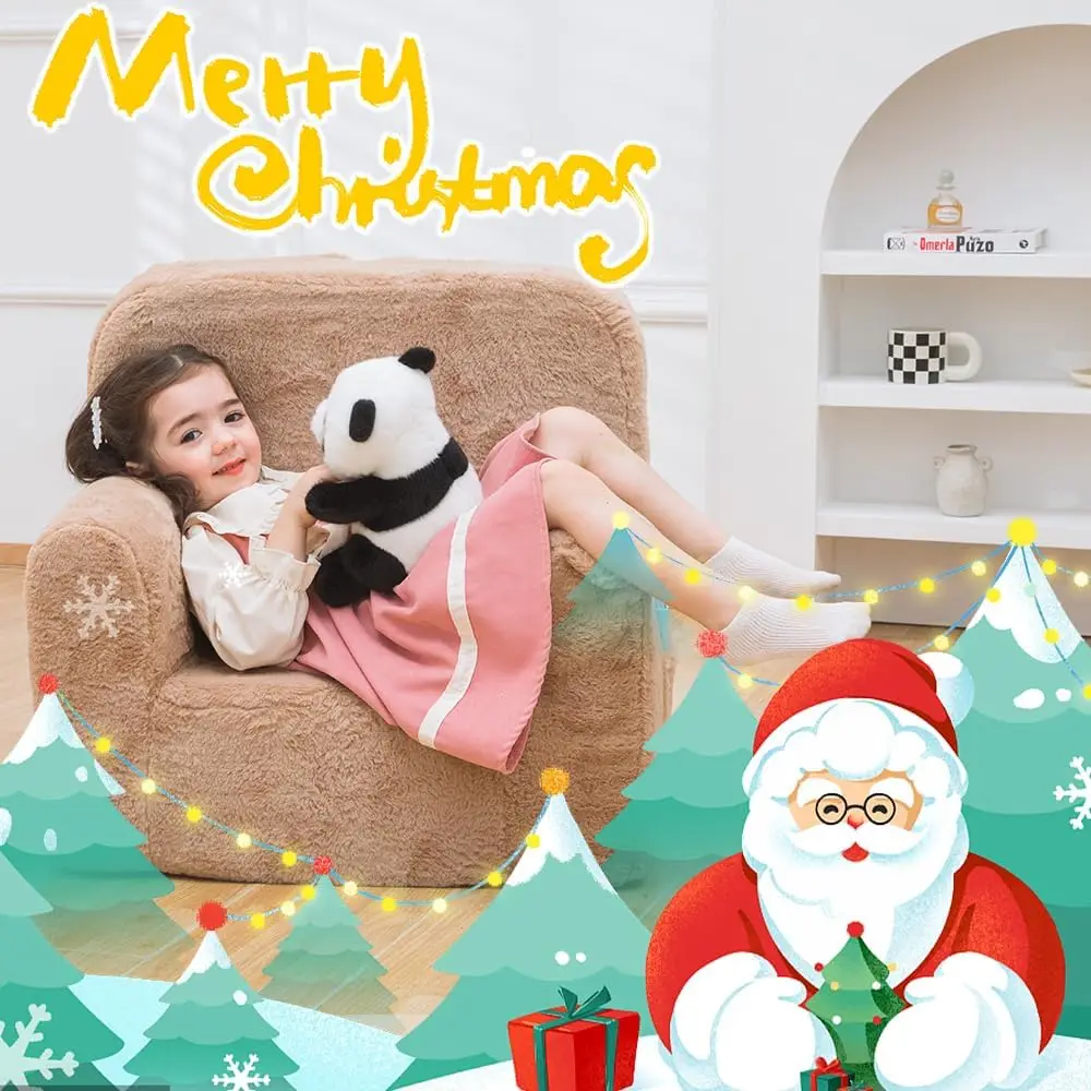 Plush children's sofa Sofa reading chair with child-friendly handling 3