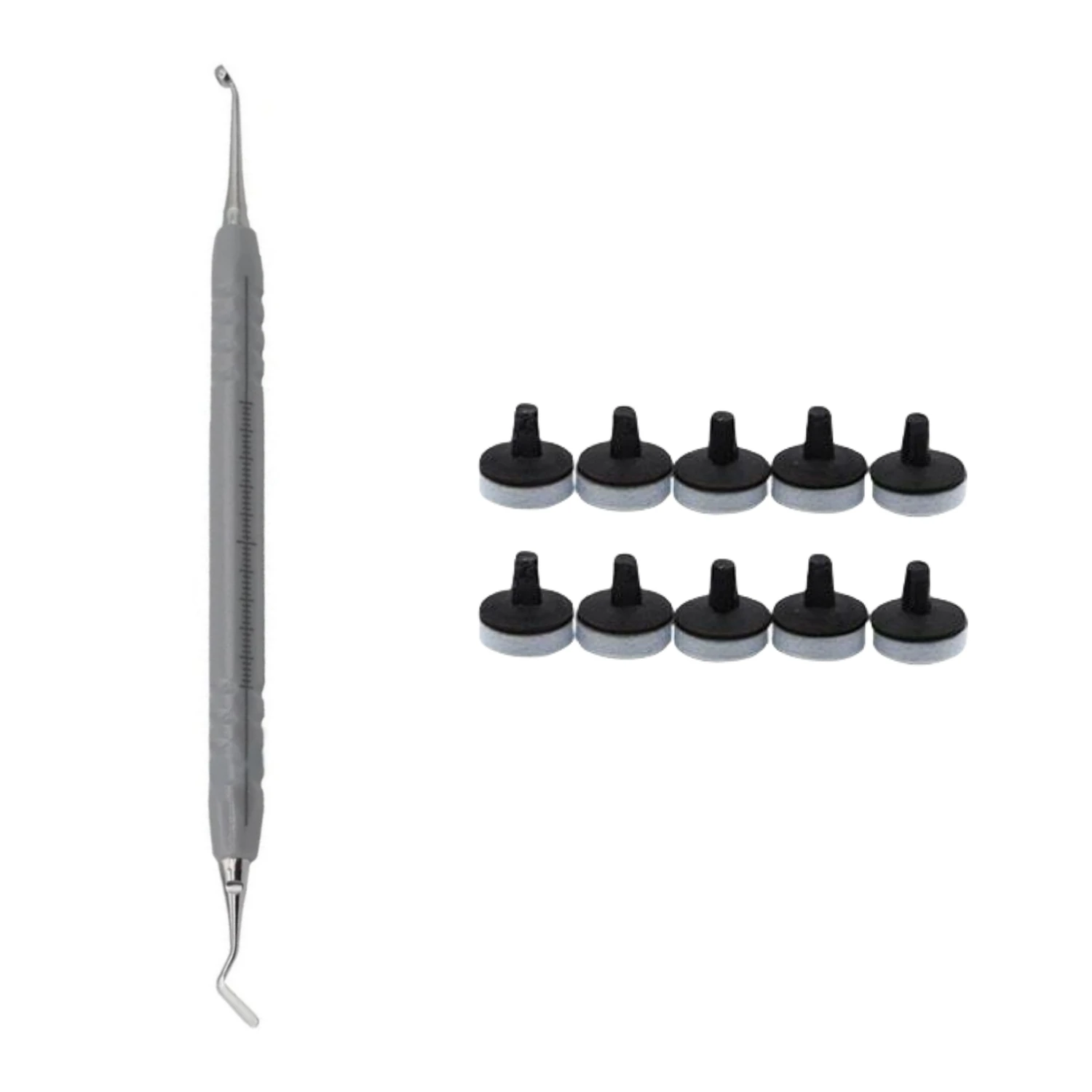 Kit 6 Spatole Dentali In Acciaio Inox | Strumenti Per Resina Composita | Riparazione E Restauro Dentale