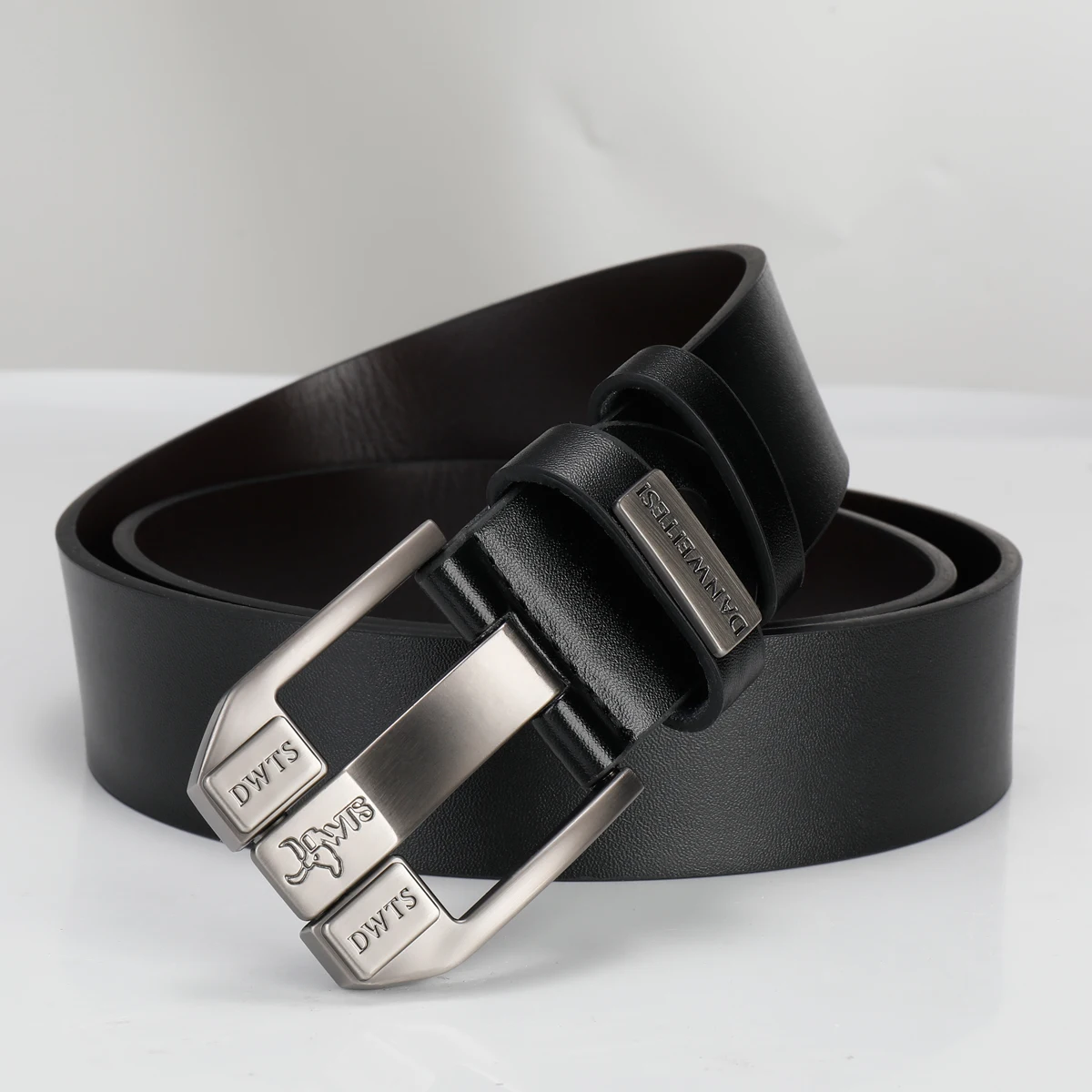 【在庫処分】 belt, men's New men's versatile men's belt, high-quality 小物
