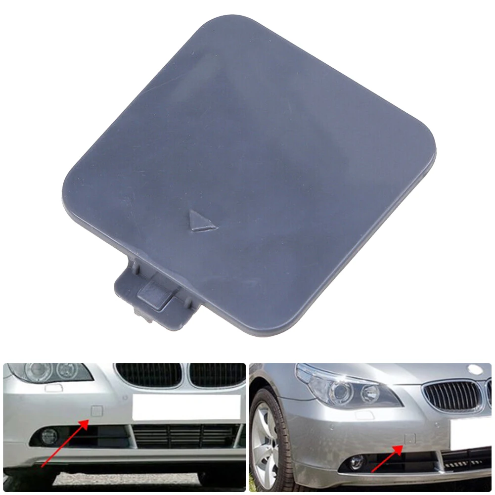 

Car Front Bumper Tow Hook Cap Cover For BMW Pre-LCI E60 E61 5 Series 525i 528i 530i 51117111787 Front Lower Side Tow Eye Cap