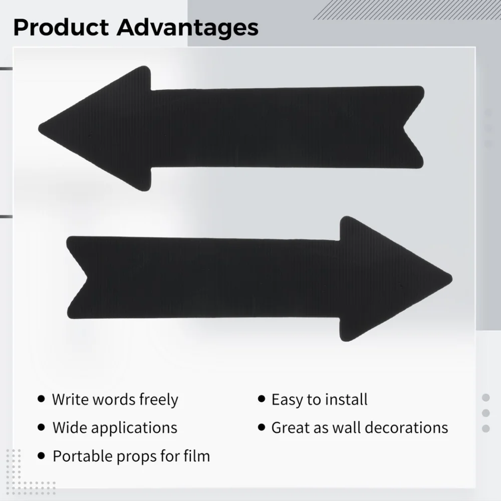 6 Packs Blank Arrow Signs With Stakes DoubleSided Chiefland Florida